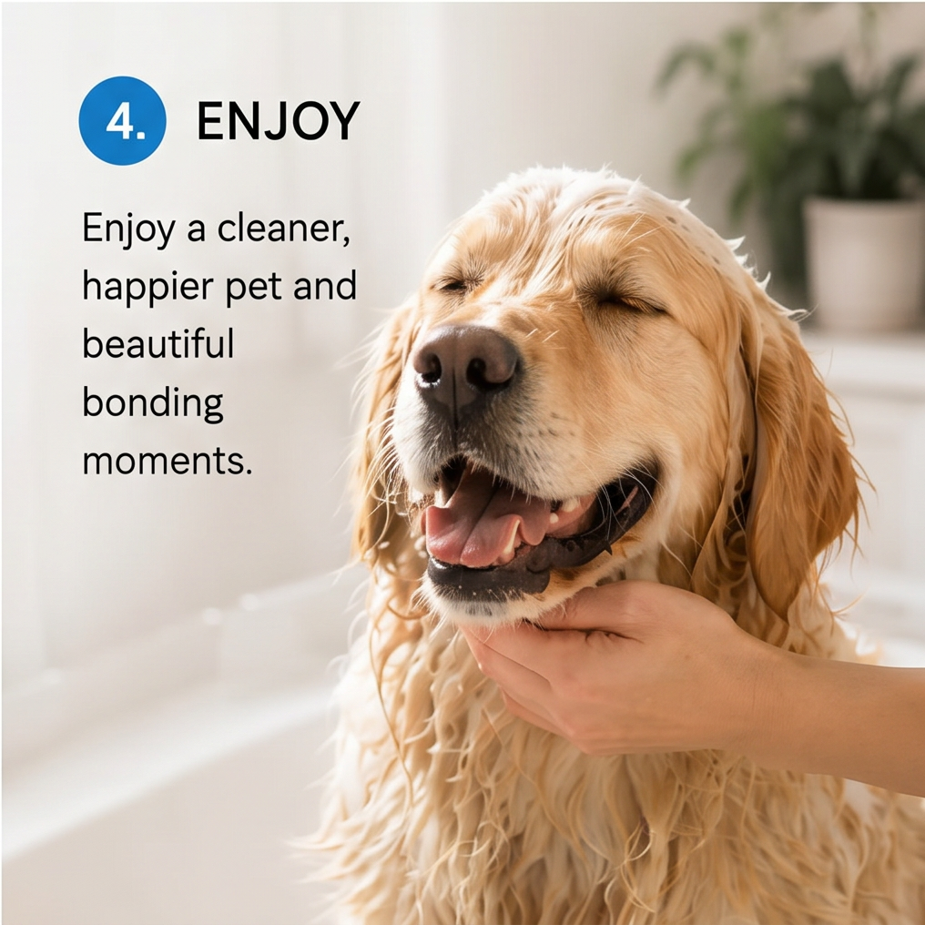 PawSpa™ Bath Brush 🐶🛁 — Massage, Clean & Pamper in One