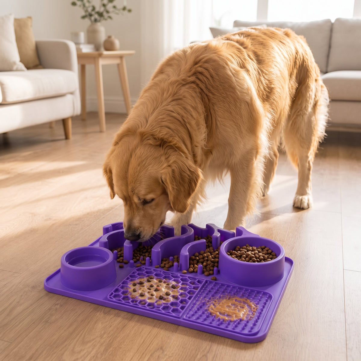 CalmLick™ Slow Feeder Mat 🐶🧡 — Stress Relief & Healthy Eating