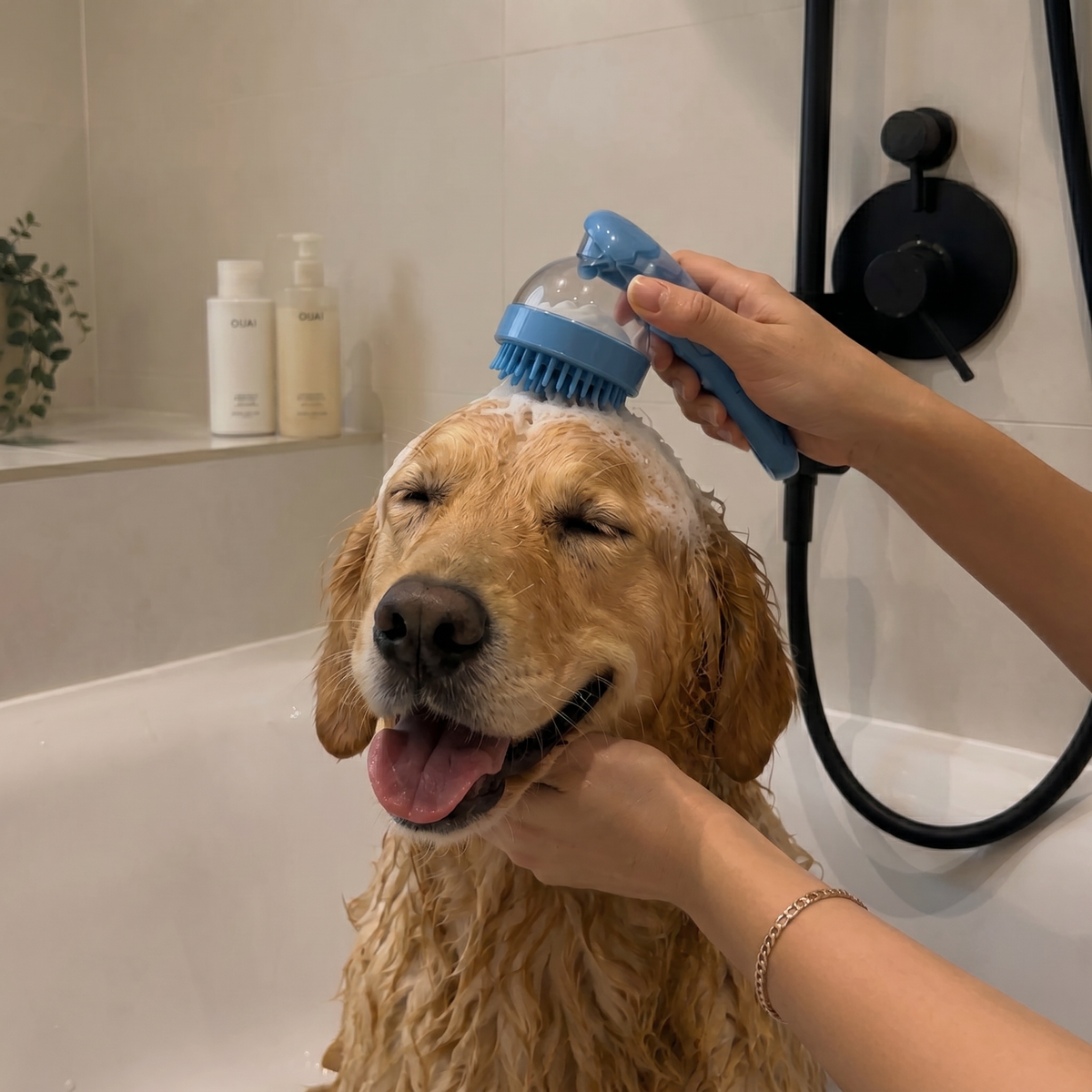 PawSpa™ Bath Brush 🐶🛁 — Massage, Clean & Pamper in One