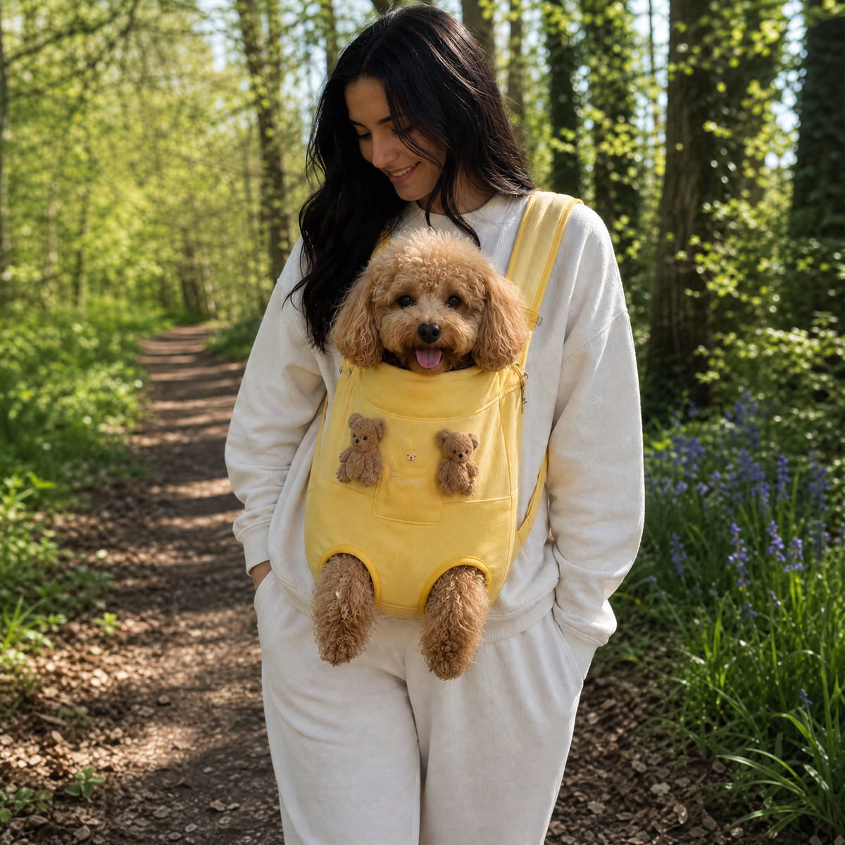 PawSnug™ – Hands-Free Chest Carrier for Pets 🐶