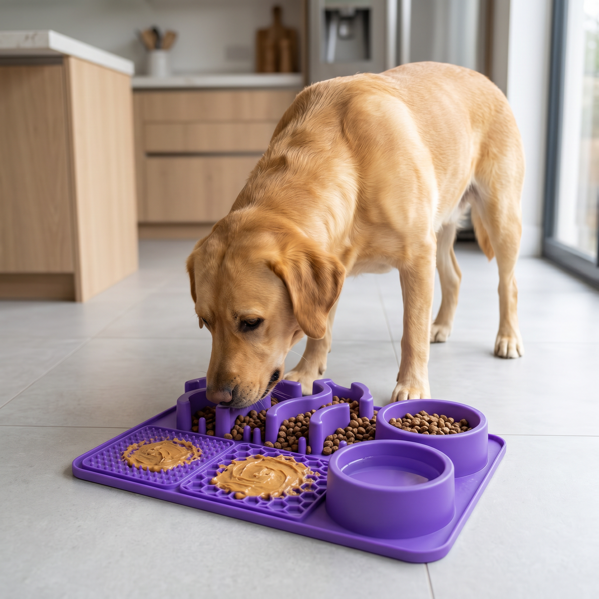 CalmLick™ Slow Feeder Mat 🐶🧡 — Stress Relief & Healthy Eating