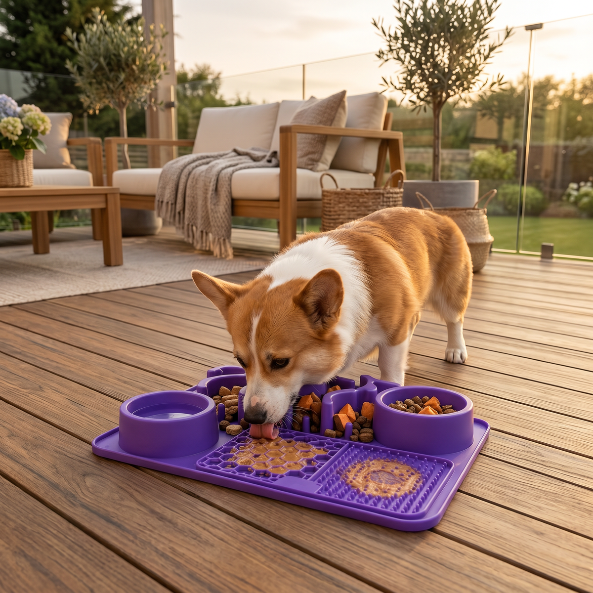 CalmLick™ Slow Feeder Mat 🐶🧡 — Stress Relief & Healthy Eating