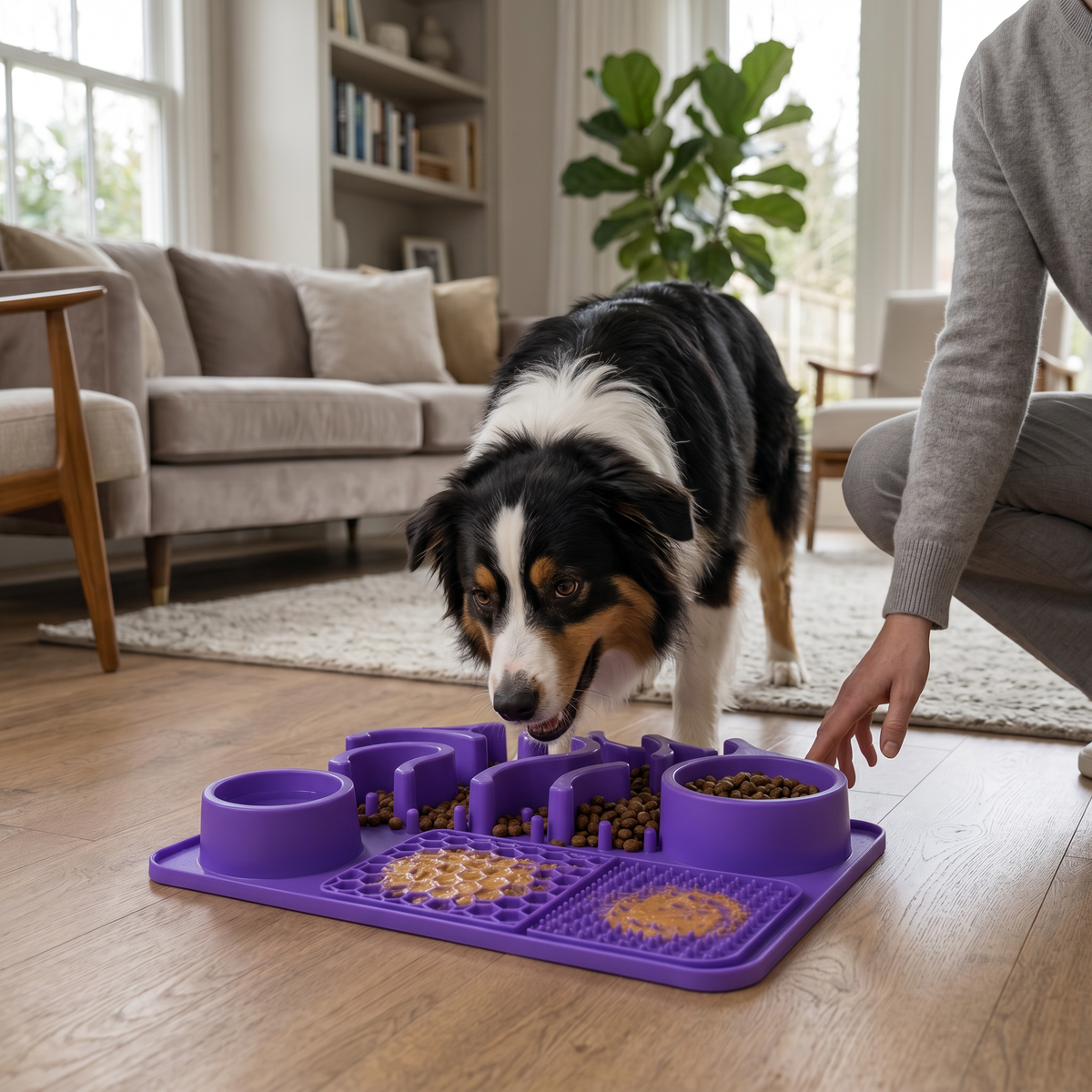 CalmLick™ Slow Feeder Mat 🐶🧡 — Stress Relief & Healthy Eating