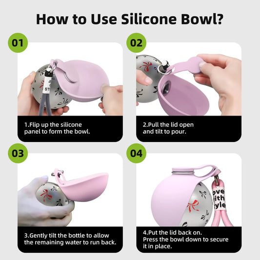 Collapsible Travel Bowl